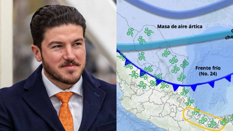 Samuel García actualiza panorama del clima para la próxima semana, cuando llegará una masa de aire ártico a México