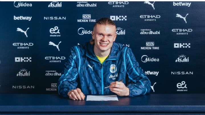El Manchester City renueva a Erling Haaland hasta 2034