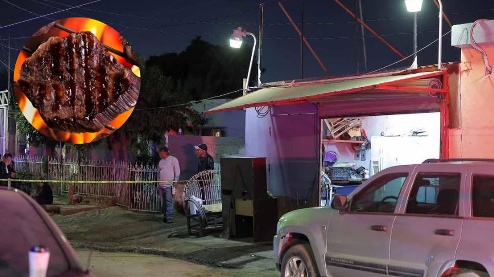 Hombre muere al atragantarse con carne asada