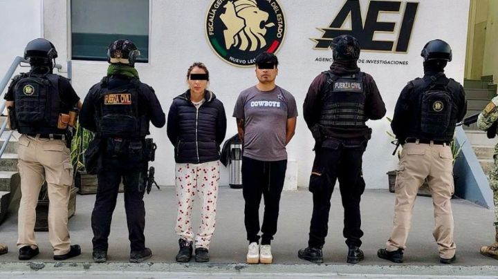 Detiene a pareja por posesión de droga y vínculo con grupo delictivo en Apodaca