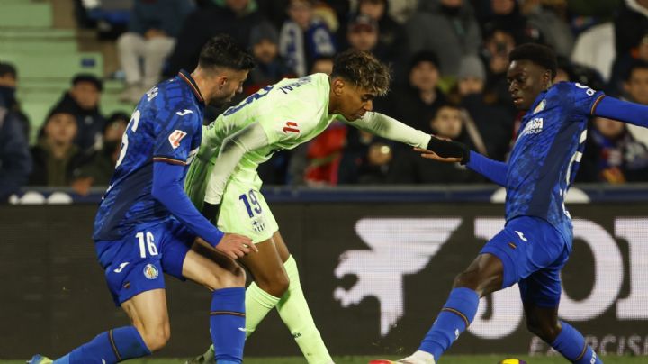 LaLiga: Getafe frena al Barcelona y lo deja a cinco puntos del líder