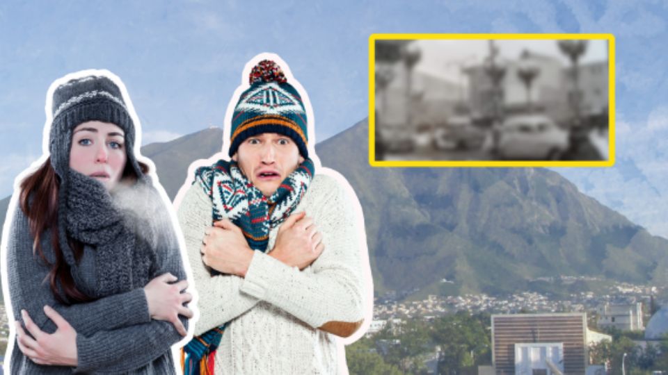 Esta es la nevada más histórica en Nuevo León.