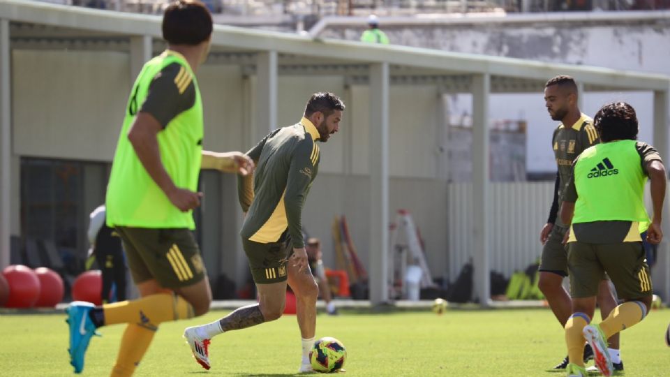 Gignac trabajo con los suplentes de Tigres