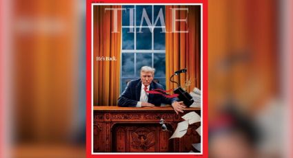 Time dedica portada completa a Donald Trump