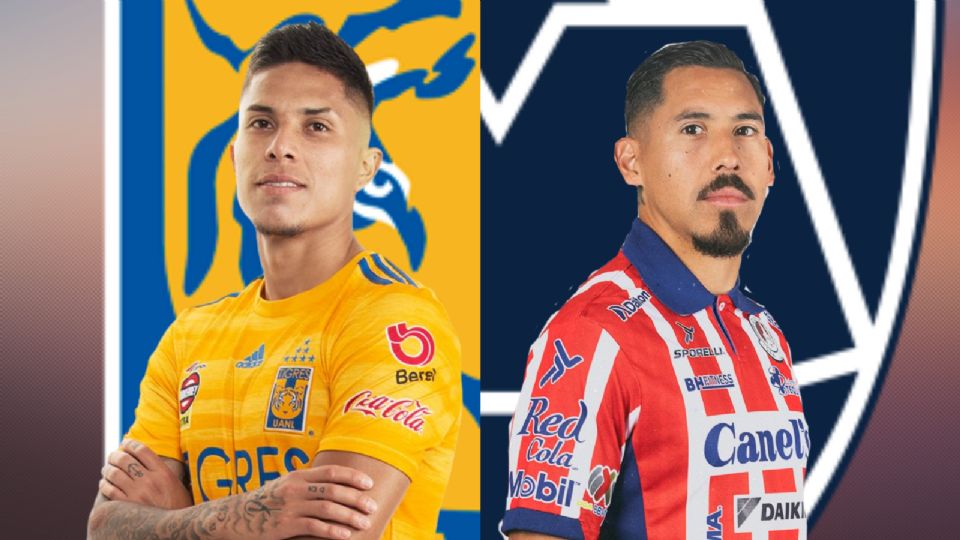 Carlos Salcedo y Ricardo Chávez Tigres Rayados