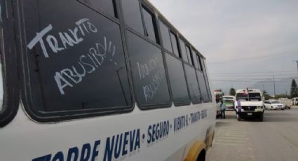 Microbuseros entran en paro laboral y afectan movilidad en Ciudad Victoria