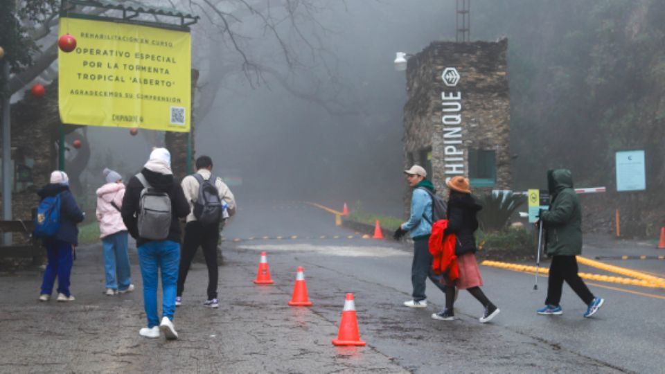 Entrada principal al parque ecológico Chipinque.