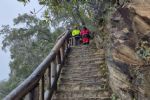 Mujer resbala y cae a barranco de 8 metros en Chipinque