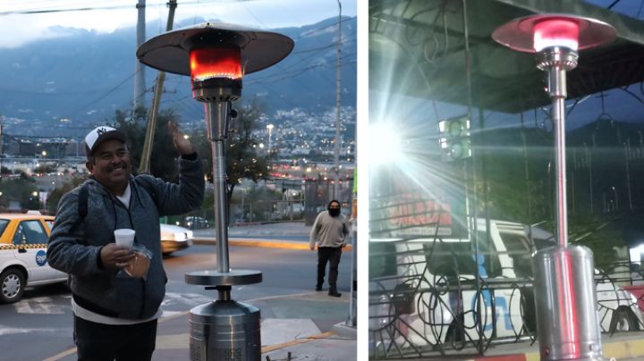 San Pedro y Santiago colocan calentadores en paradas de camión tras frío ártico