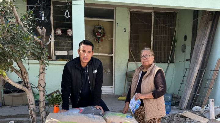 Santa Catarina entrega material de construcción a vecinos afectados por 'Alberto'