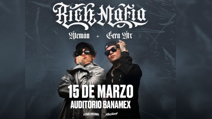 El Tour 'Rich Mafia' con Gera Mx y Alemán llega a Monterrey el próximo 15 de marzo