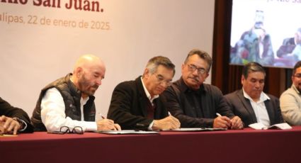 Conagua y Tamaulipas firman convenio para modernizar el campo con inversión millonaria