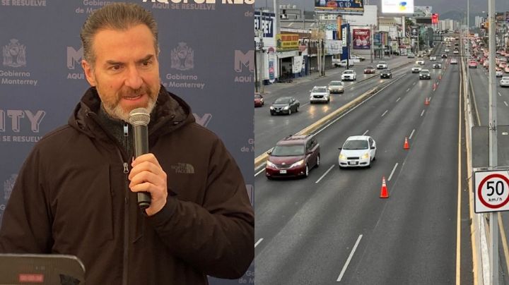 Monterrey anuncia nuevos carriles contraflujos para aliviar el tráfico en avenidas claves