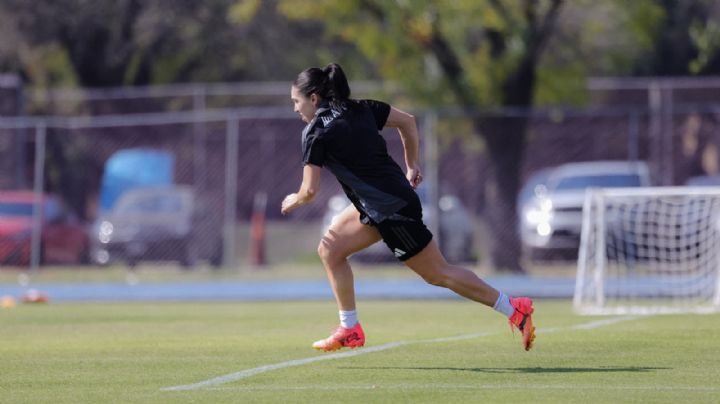 Anika Rodríguez regresa a los entrenamientos de Tigres Femenil