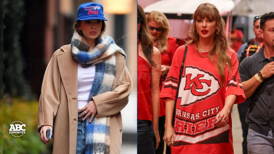 Celebridades encienden el AFC Championship: Taylor Swift vs. Hailee Steinfeld