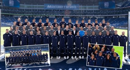 Rayados se toma foto oficial del Clausura 2025 con todo y Salcedo