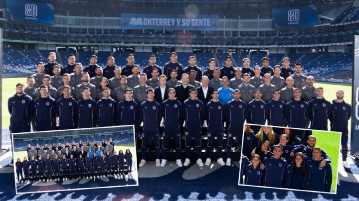 Rayados se toma foto oficial del Clausura 2025 con todo y Salcedo