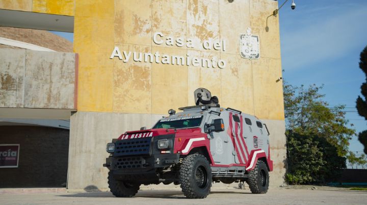 ‘La Bestia’: Así es el vehículo con el cual García combatirá la inseguridad