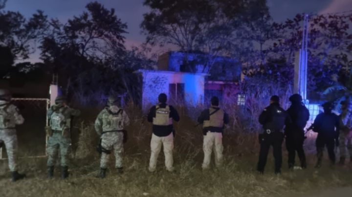 Catean casa en Aldama, Tamaulipas por narcomenudeo