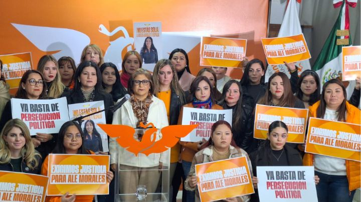 Mujeres de MC respaldan a Alejandra Morales ante presunta persecución política