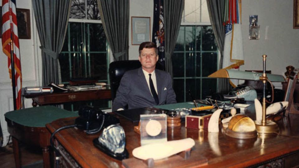 John F. Kennedy, presidente de los Estados Unidos asesinado en 1963 | Archivos Nacionales