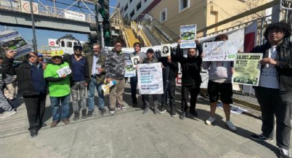 Colectivo de Saltillo se une a manifestación por aumento en la tarifa del transporte público en NL