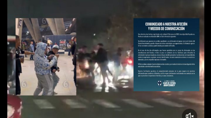 Rayados condena agresiones contra padre e hijo | VIDEO