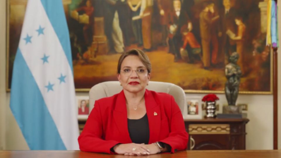 Xiomara Castro, presidenta de Honduras.