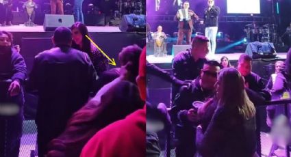 Video: Agreden a la esposa de Brincos Dieras durante un concierto en Monterrey