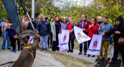 Inician proyecto de drenaje pluvial en Jardines del Canadá, en Escobedo