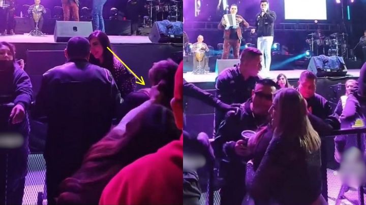 Video: Agreden a la esposa de Brincos Dieras durante un concierto en Monterrey
