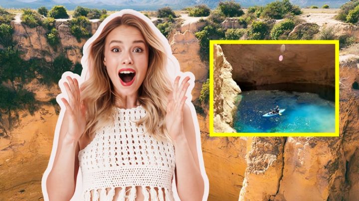 ¿Un Cenote oculto en Nuevo León? Conoce cómo llegar
