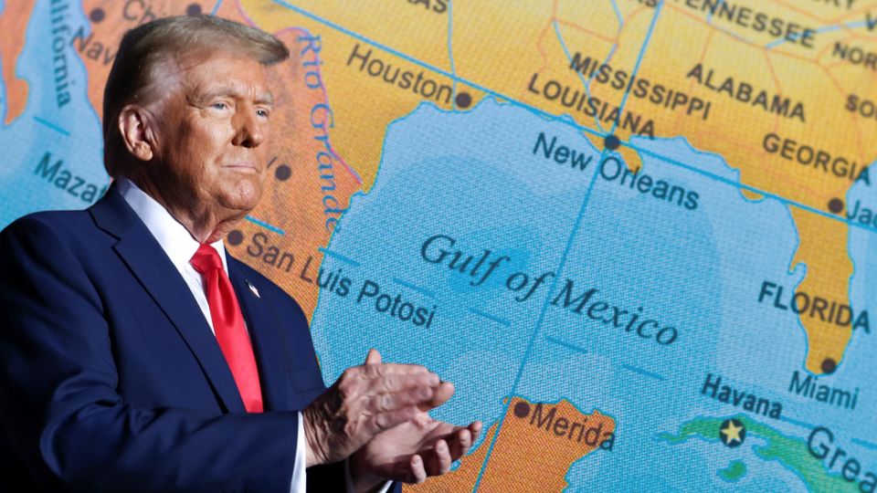 Estados Unidos cambia el nombre al Golfo de México