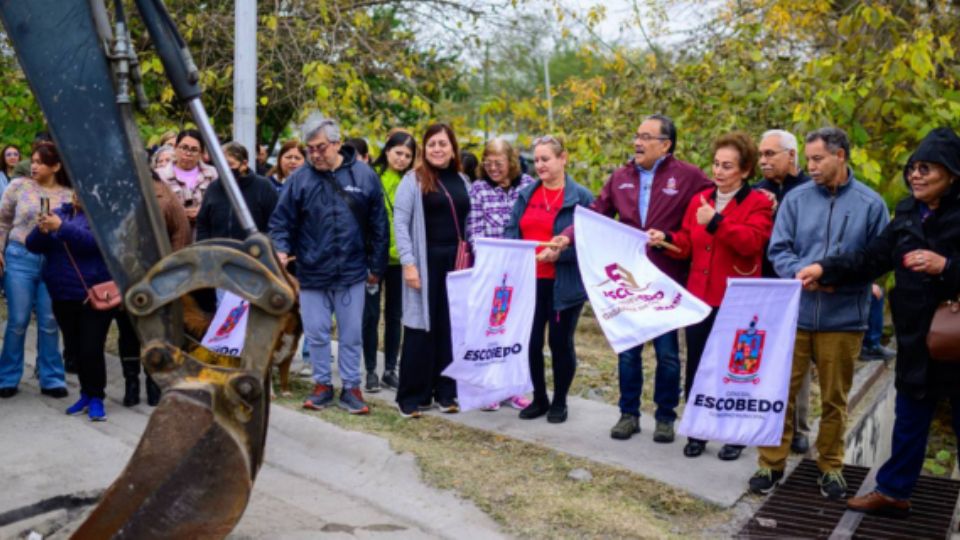 Arranque de obras de drenaje pluvial.