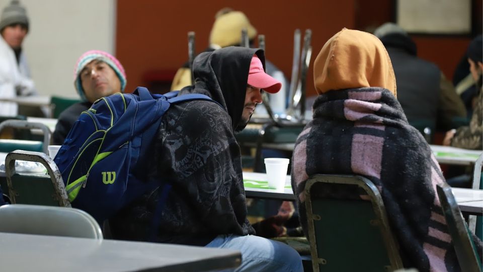 Personas migrantes en Monterrey