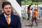 Habrá un mundo de trabajadores: Samuel García promete acelerar obras del Metro