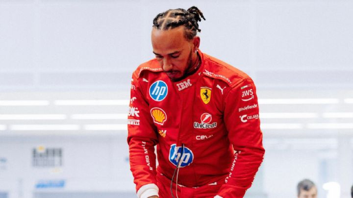 Hamilton sufre accidente leve en segundo día de pruebas privadas de Ferrari y Barcelona
