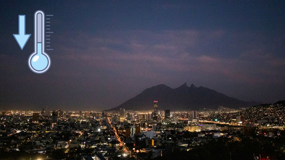 Viene clima frío para Monterrey