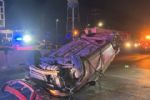 Vuelca automovilista menor de edad en San Pedro