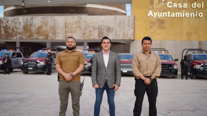 Manuel Guerra Cavazos refuerza la seguridad en García con patrullas y tecnología