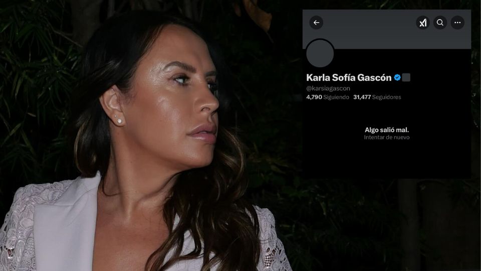 Karla Sofía Gascón borra su cuenta de X