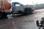 Se incendia pipa de gas LP en Escobedo, NL