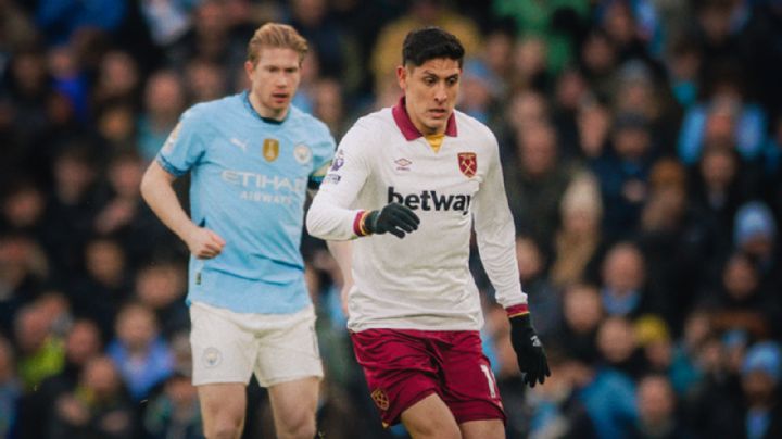 Edson Álvarez regala goles al Manchester City en derrota 4-1 del West Ham