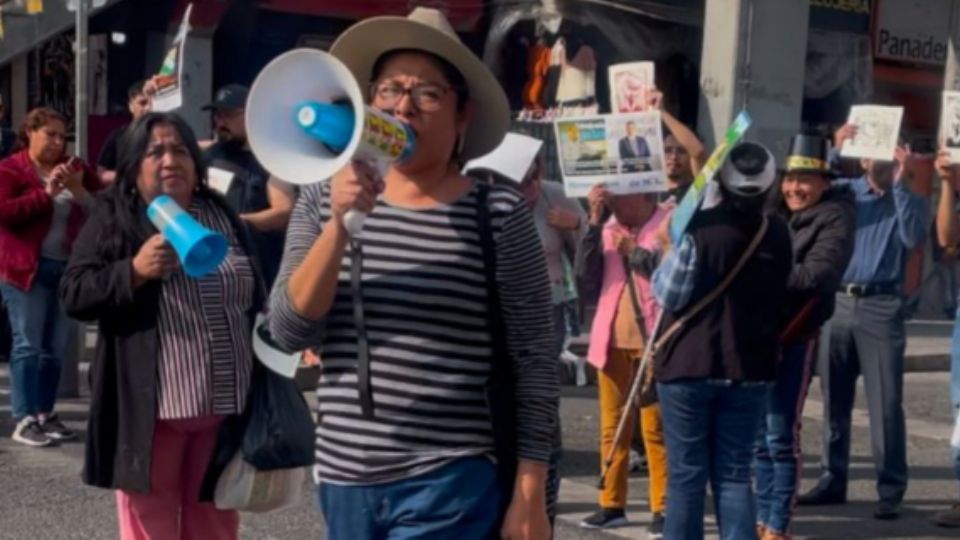 La integrante del colectivo “Ciudadanos Desconocidos”, Elida Sandate Tovar, interpuso una denuncia contra Abraham Vargas y Hernán Villarreal ante la CEDH y la CNDH por agresiones físicas.