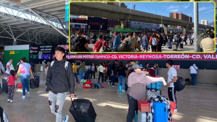 Vacacionistas regresan a Monterrey tras fiestas decembrinas