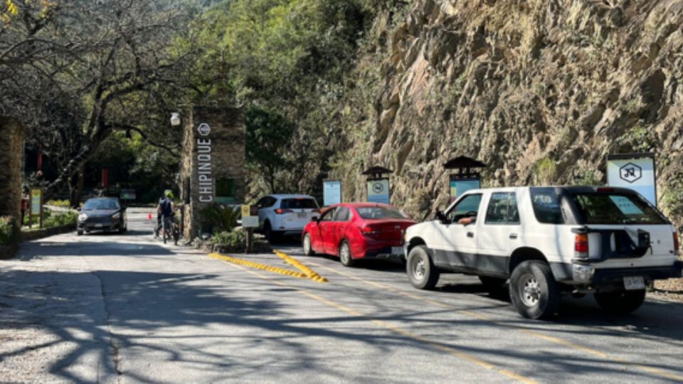 Visitantes de Chipinque concurrieron en gran medida a este parque ecológico en el último día de las Vacaciones Navideñas.