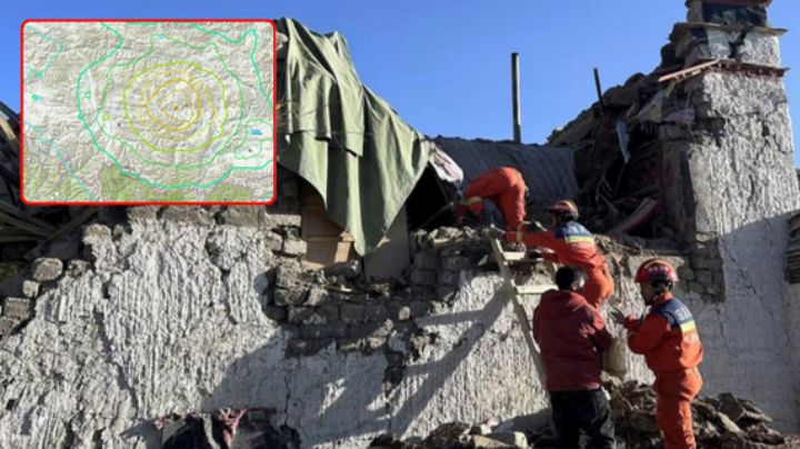 Sismo de magnitud 6.8 deja 36 muertos en el Tibet