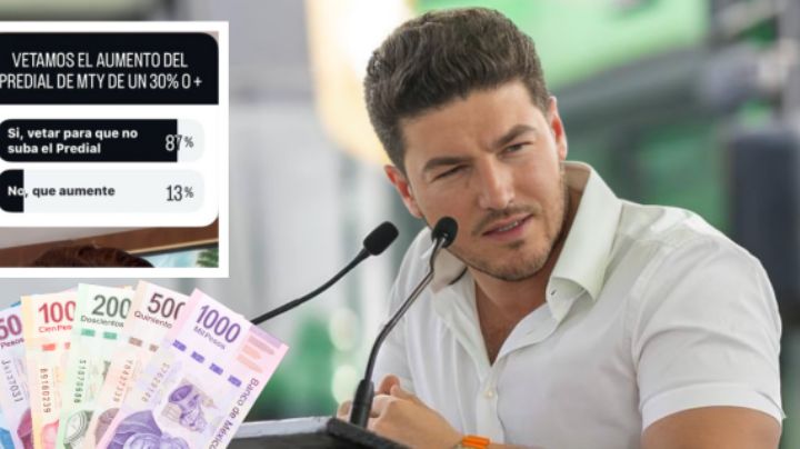 Samuel García pone a votación si se debe o no aumentar el predial en Monterrey