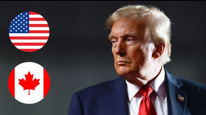 ¡Fuera de control! Donald Trump comparte mapa de Estados Unidos y Canadá fusionados
