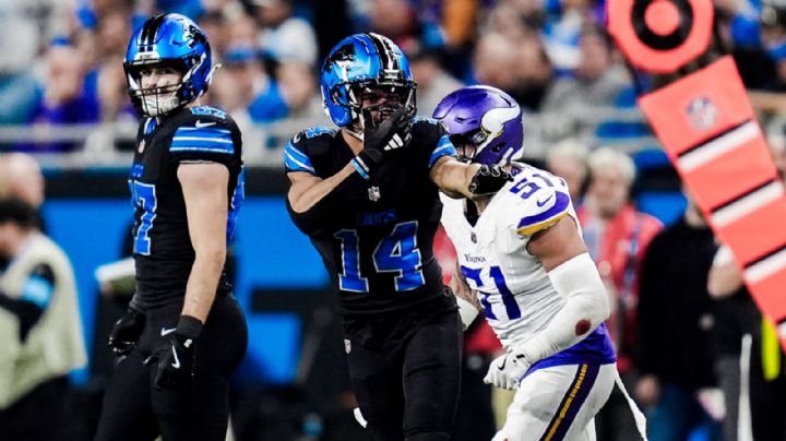 NFL: Lions y Vikings protagonizan el juego de temporada regular más visto